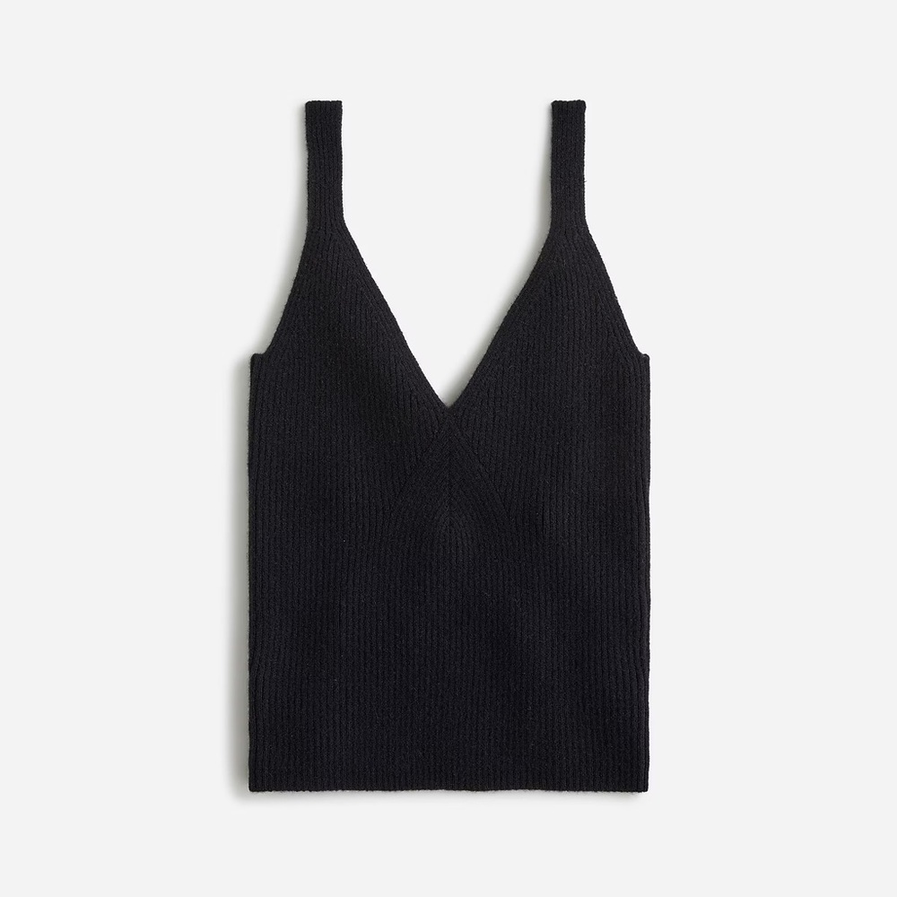 J.Crew Cashmere-blend sweater-tank - NWT